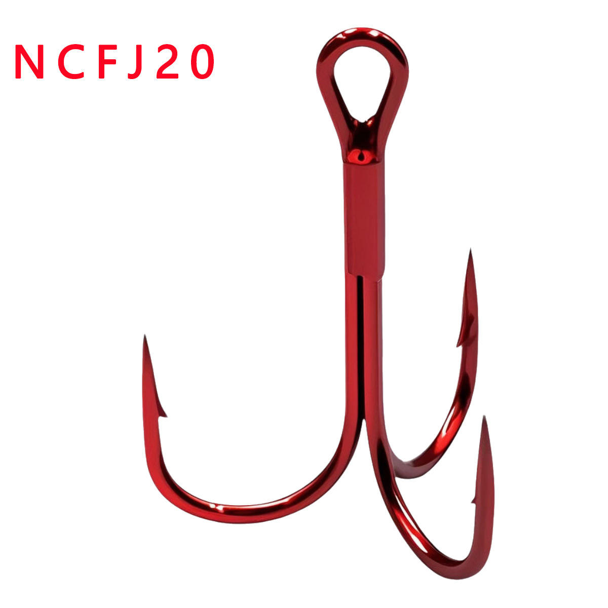 ตะขอสามทางสีแดง