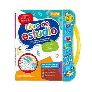 Spanisch lernen für Kinder Spanisch Englisch sprechendes Hörbuch Kleinkind Zweisprachiges Spielzeug Alphabet ABC Zahlen Wörter Lernen für Kinder - Product Image 3