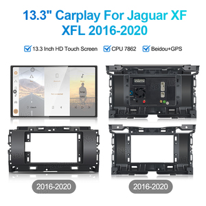 NaviHua 13.3&quot; Touch Screen Multimedia Android Car Radio for <strong>Jaguar</strong> XF XFL 2016 2020 Auto Carplay GPS Navigation Headunit Upgrade - Product Image 2