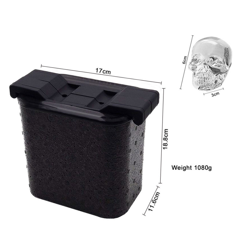 Creative Skull (2 compartments, 6cm) Color Box