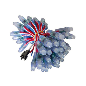 Rgb Ws2811 модуль 12 мм цветные огни полная строка 12 в 9 мм пиксели Dc5v Водонепроницаемая 2811 полоса цифровая наружная светодиодная Пиксельная лампа - Product Image 1