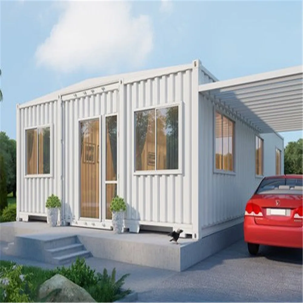 Tiny smart customized design portable prefabricated flat pack holiday container house