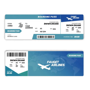 Vales de regalo de seguridad personalizados Patrón de guilloche cambiable Código de barras 10 $ Cupones de compras en Etiqueta de cartón - Product Image 3