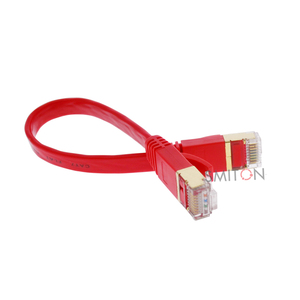 Высокоскоростной плоский сетевой кабель Cat7 Ethernet с разъемами RJ45 кабели компьютерной связи - Product Image 4