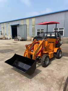 Carretilla elevadora eléctrica pequeña de alta calidad/cargadora eléctrica de tracción en las cuatro ruedas utilizada para palear y cavar minerales y suelos duros - Product Image 2