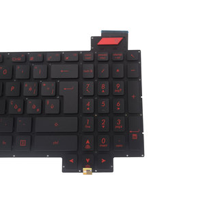 Teclado retroiluminado italiano IT para teclados portátiles ASUS ROG FX503V FX503VD WH51 FX503VM EH73 FX503 AEBKLI01020 - Product Image 3