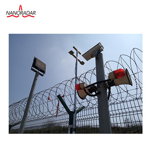 Detector de Radar de seguridad y vigilancia, sistema de alarma de vigilancia perimetral, cobertura de 360 grados