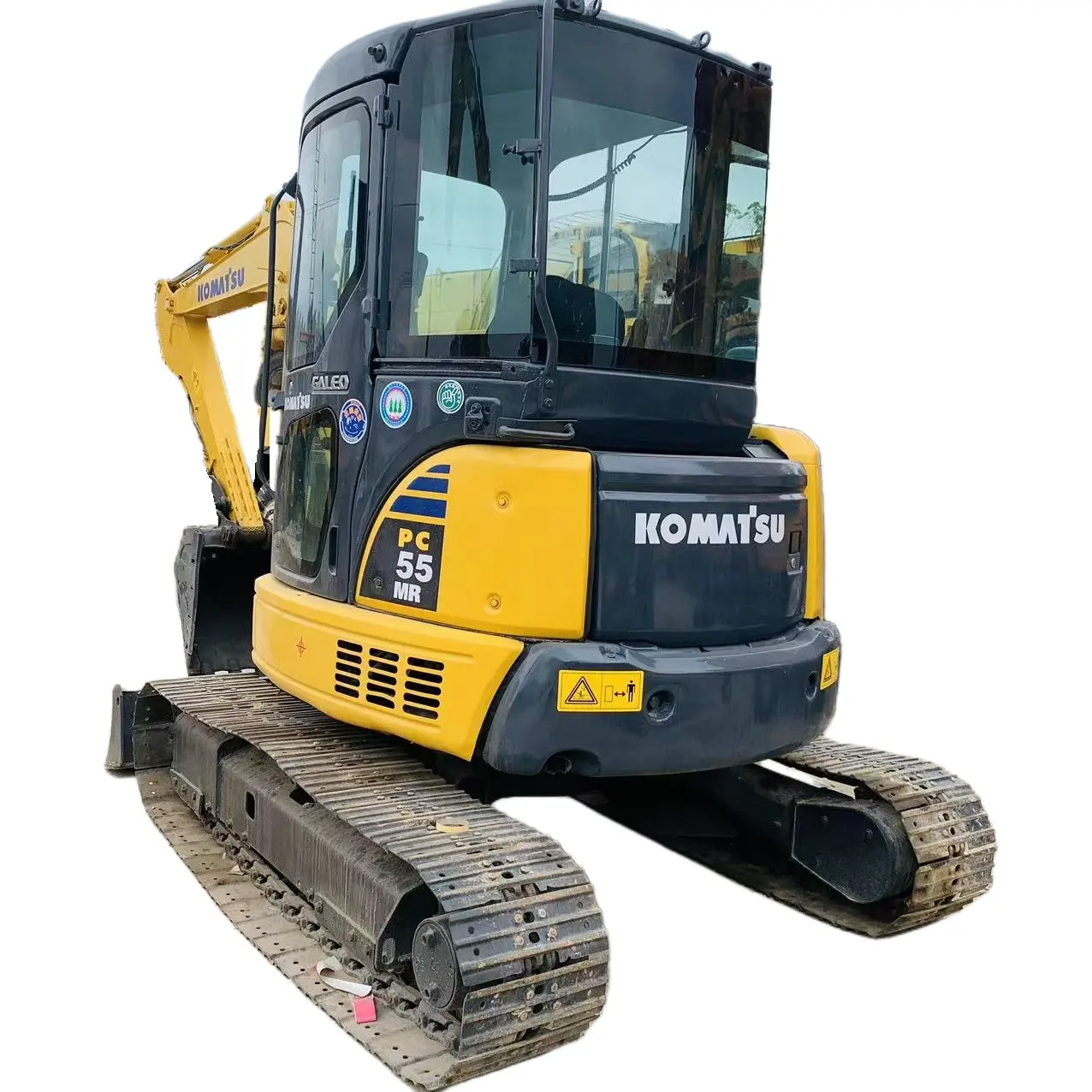 Kullanılan Komatsu PC55 mini paletli ekskavatör/ikinci el mini ekskavatör komatsu PC55 hidrolik ekskavatör