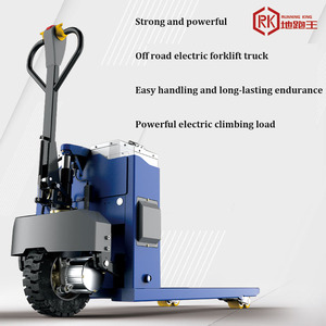 Kleiner elektrischer Paletten heber mit 3 Tonnen Tragfähigkeit Elektrischer Paletten hubwagen - Product Image 4
