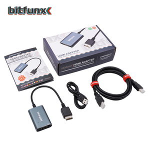 Bitfunx RGB/组件到HDMI兼容适配器，带USB电缆，适用于So-ny NTSC PAL PS2脂肪或PS2超薄游戏控制台 - Product Image 1