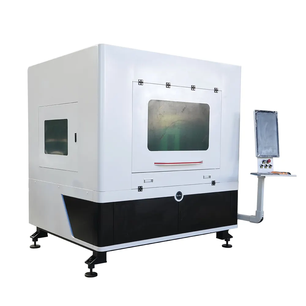 Máquina de corte do laser da fibra 6060 para o corte 1500w da placa do aço carbono 10mm