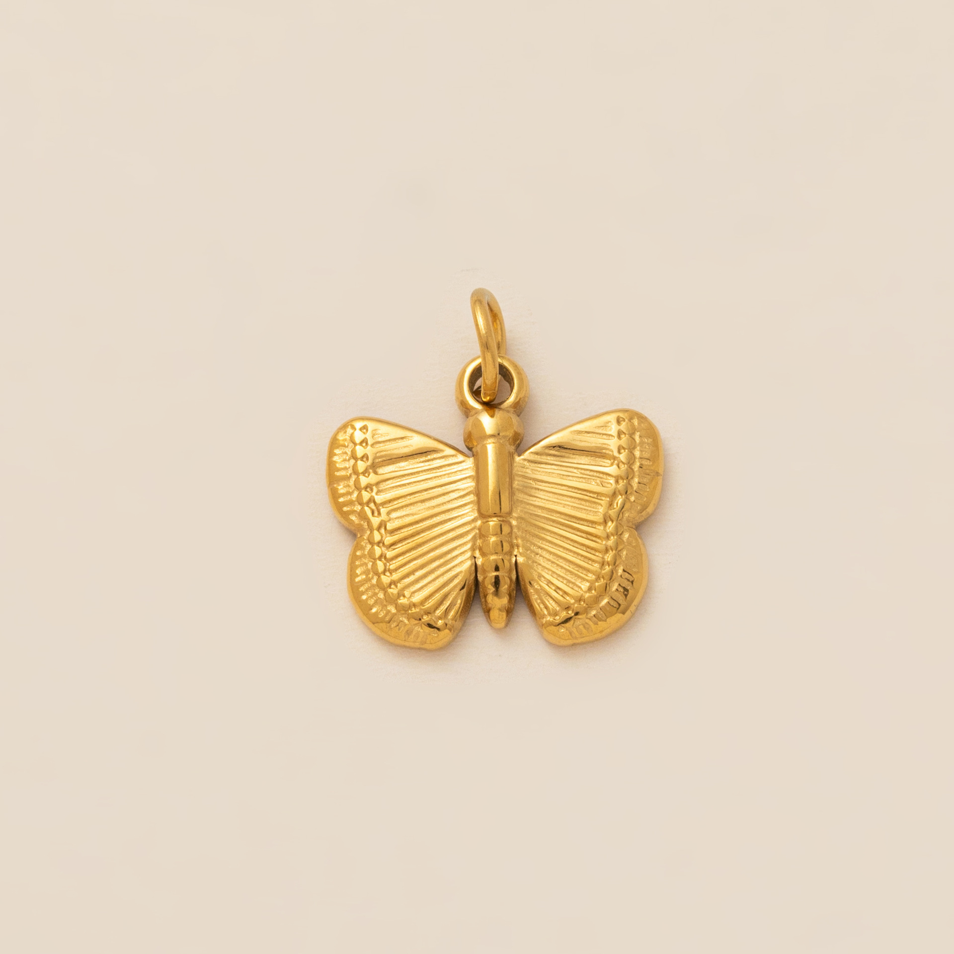No. 1 butterfly pendant-Gold