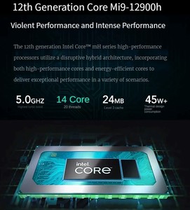インテルコア<span class=keywords><strong>i9</strong></span>-12900H I7 13THラップトップNVIDIA RTX 4060 8Gノートブック16インチWin11 14コア20スレッド64GB DDR5 Nvme SSD WiFi5 BT5.2 - Product Image 5