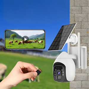 Cámara PTZ solar WiFi de 3MP para jardín al aire libre con visión nocturna, resistente al agua, IP66, Sensor CMOS, detección de movimiento, almacenamiento de tarjeta de memoria - Product Image 5