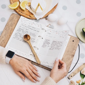 Деревянная записная книжка для рецептов - Product Image 5