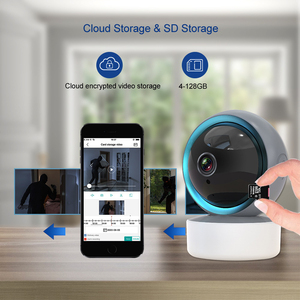 Kablosuz güvenlik IP kamera 1080P HD WiFi ev için kapalı kamera bebek/Pet/dadı, hareket algılama, 2 yönlü ses gece Vis CC302