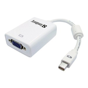 SANDBERGミニDisplayPort-VGAアダプタ。Mini DisplayPort出力をVGA出力に変換します。 (91991646232) - Product Image 1