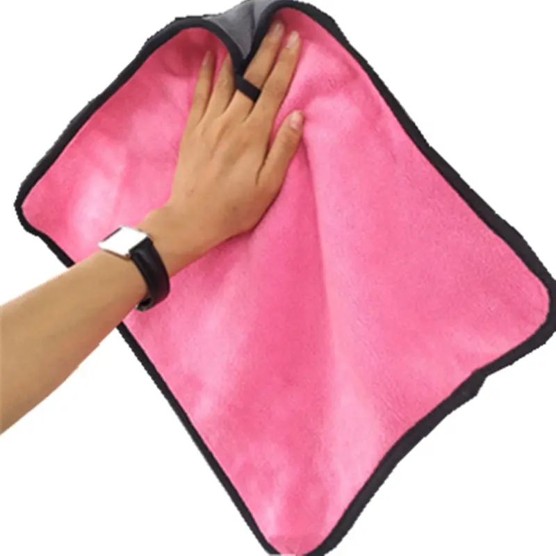 Hot Selling Auto Beauty Mikro faser Reinigungs tuch Auto wasch handtuch 30*40 cm 600gsm Reinigung Auto tücher Handtuch Mikro faser tücher