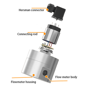 Medidor de flujo de engranaje, medidor de flujo de señal de pulso, contador de Sensor de combustible diésel, OEM