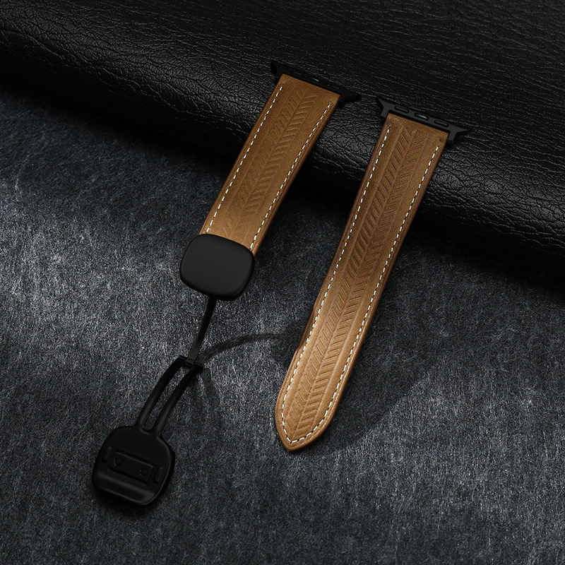 boucle kaki-noir