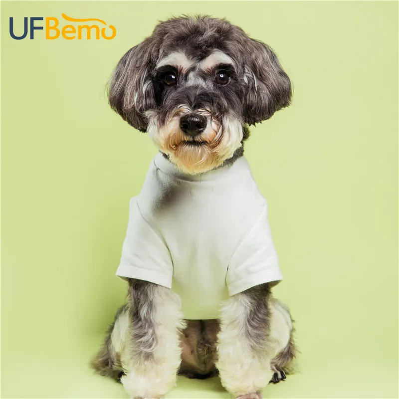 UFBemo sıcak satış özel tasarımcı eşleşen sahibi ebeveyn-çocuk yaz soğutma evcil köpek kıyafeti T-shirt