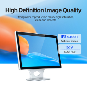 PC para juegos todo en uno de 21,5 pulgadas con sistema Android Nueva computadora OEM para estudiantes y empresas Cuenta con disco duro SSD