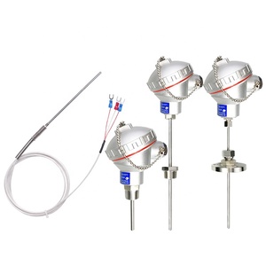 Pt100 Platinum Thermal Resistance <strong>Temperature</strong> Rtd <strong>Sensor</strong> With 4-20ma Transmitter High Accuracy Probe - Product Image 1