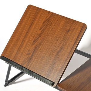 Escritorio plegable multifuncional para computadora, escritorio para computadora portátil para oficina en casa, mesa plegable con logotipo personalizado de MDF