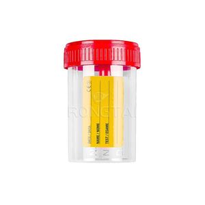 RONGTAI Labor Kunststoff Hocker Cup China Groß<span class=keywords><strong>h</strong></span>ändler 60ml Individuelle sterile Urin behälter Hocker Tasse mit Etikett - Product Image 1