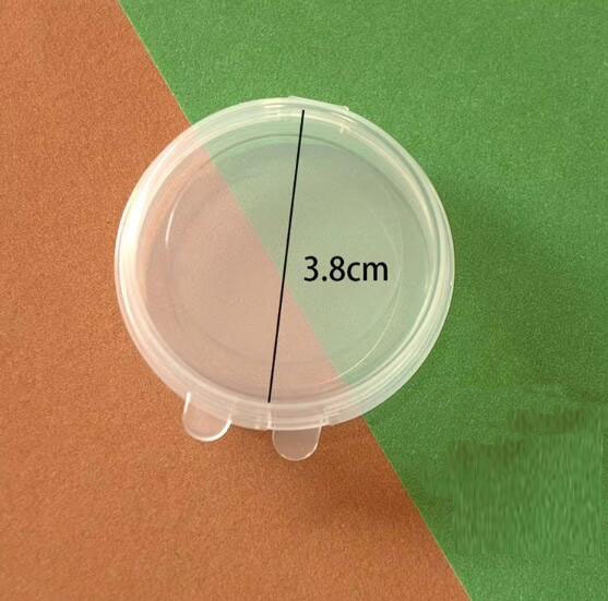 Transparent Round 3.8*1.65cm