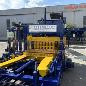 Qt4-24砌块机QT4-16混凝土砌块机砖砖机带燃料发动机易于操作 - Product Image 1
