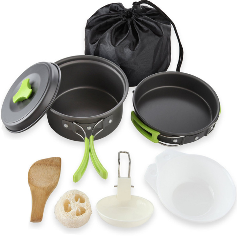 Green pot set for 1-2 people (200)