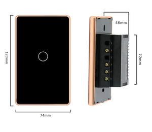 スマートホーム1 <span class=keywords><strong>3</strong></span>ギャングWifiライトスイッチ物理プッシュボタンZigbee/Wifiウォールスイッチ10Aオーストラリアスマートホームマター