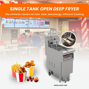Limited Offer <strong>Hadrons</strong> Cold Zone Cooking Oil Filter Machine Deep Fryer Simple Operation Automatic Gas Lift Fryer With Low Price - Product Image 3