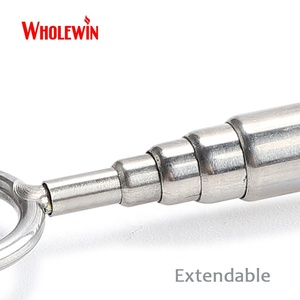 Biểu tượng tùy chỉnh Khuyến mãi đặt telescoping <span class=keywords><strong>Marshmallow</strong></span> rang Gậy & BBQ dĩa với tay cầm bằng gỗ xiên cho s'mores - Product Image 3