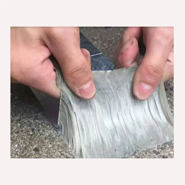 China Supplier Selbst klebendes wasserdichtes Butyl band für die Dach reparatur Butyl klebeband 10 cmX5m
