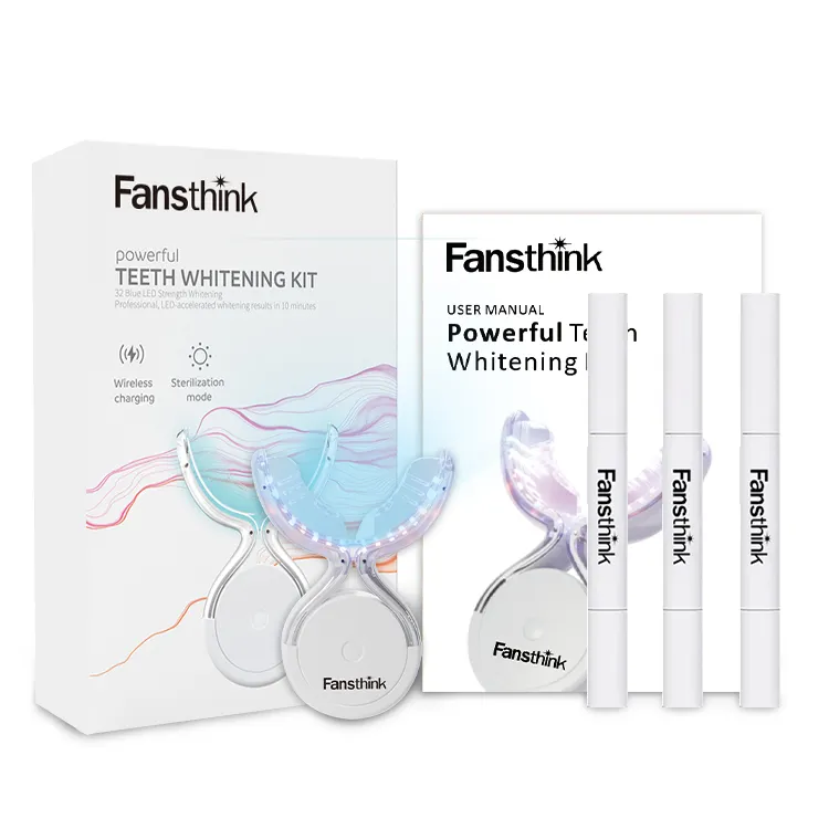 Tandheelkundige Kits Professionele Bleektanden Whitening Kits Met Ledlampjes Rode Blauwe Cosmetische Tanden Whitening Kit