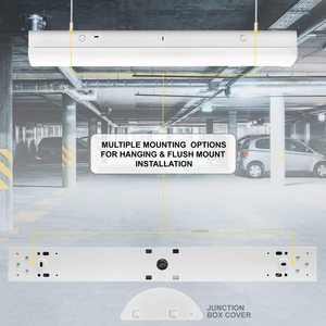 20W 40W 60W LED Office Light 3000K/4000K/6500K Adjustable Ceiling <strong>Linear</strong> Light with Emergency <strong>Function</strong> - Product Image 6