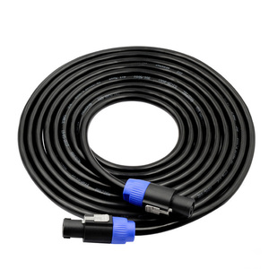 DJ Pro ses 15 ayak <span class=keywords><strong>Speakon</strong></span> erkek Jack PA hoparlör kablo