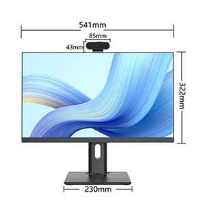 23.8インチオールインワンPCカーブデスクトップコンピューターi5i7 i9 256GB SSD Win10ゲーミングAIOPC - Product Image 4