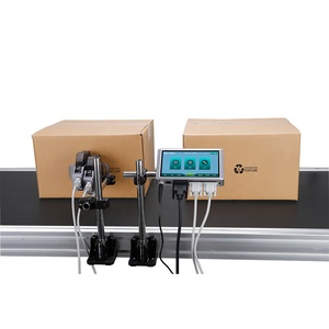 Voll automatische Online-Tij-Inkjet-Codier maschine für Lebensmittel verpackungen zum Drucken von digitalen Etiketten Datteln Chargen mit Flex material