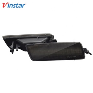 USA Version Car Only Smoked <strong>LED</strong> Side Marker Indicator Turn Signal Lamp Light for <strong>VW</strong> <strong>GTI</strong> for Jetta Mk5 for Rabbit for R32 2008 - Product Image 2