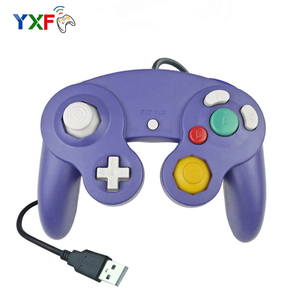 Mando con cable USB para Nintendo Gamecube, mando con vibración para NGC, GC, Wii, MAC, ordenador y PC - Product Image 3