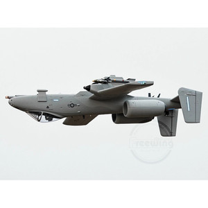 เครื่องบินบังคับวิทยุ EDF Jet PNP เครื่องบินบังคับวิทยุแบบคู่80มม. V2ปีก A-10ฟรี - Product Image 6