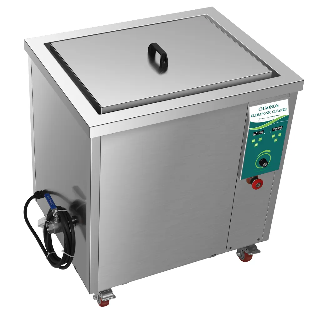 Nettoyeur à ultrasons industriel 61L Chaonon machine de nettoyage à ultrasons pour la filtration des graisses, l'élimination de la rouille et le détartrage