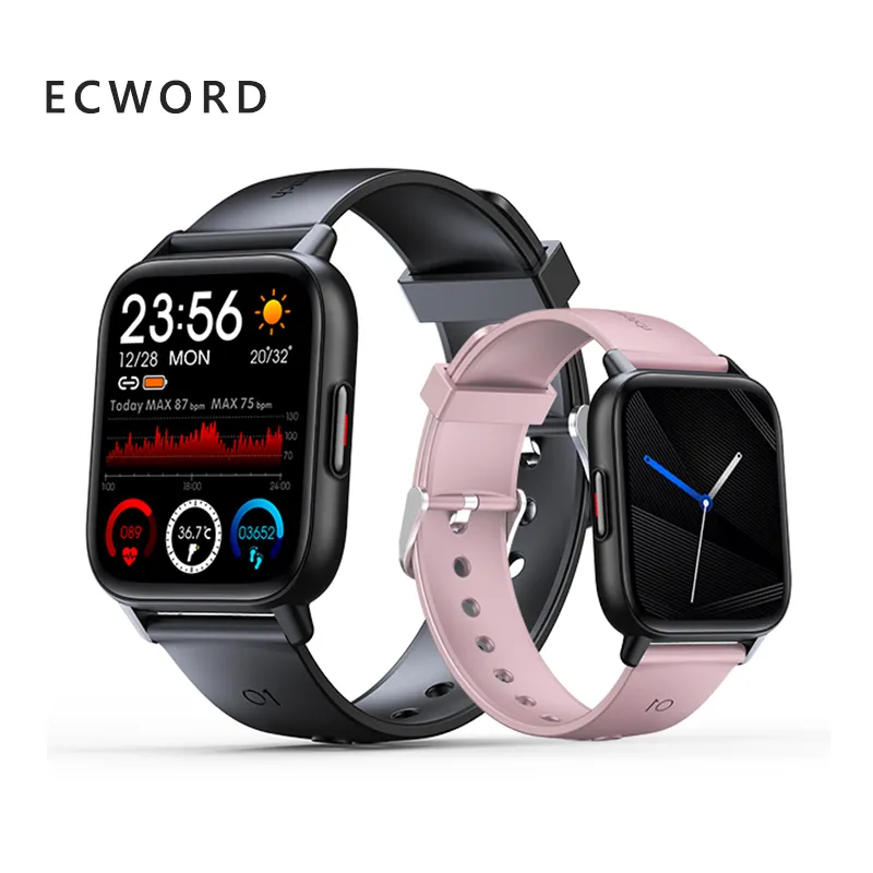 Reloj inteligente xiaomi qs16 pro para hombre y mujer, accesorio de pulsera resistente al agua con control de frecuencia cardíaca, compatible con sistema android, 2021