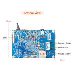 Orange Pi 4 <strong>LTS</strong> 3GB LPDDR4 SDRAM 16GB eMMC Flash 1.6GHz Rockchip RK3399 Dual-band WiFi BLE5.0 Open-source Single Board Computer - Product Image 2