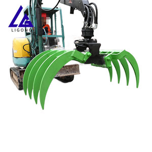 挖掘机耙抓斗3 4.5吨根耙液压附件 - Product Image 3