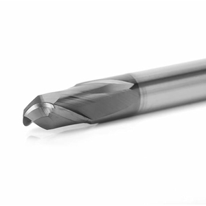 DZ 2 flüt kafalı matkap ucu End Mill 1/4 "Metal paslanmaz çelik CNC kesme için Shank karbür freze kesicisi kalay kaplı ODM kutusu - Product Image 3