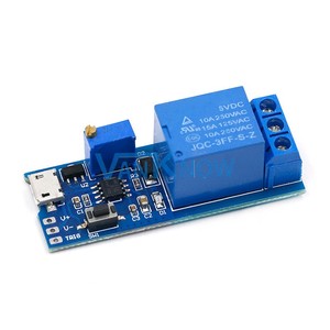 5V-30V Micro USB Power Adjustable <strong>Delay</strong> Relay Timer Control Module Trigger <strong>Delay</strong> Switch - Product Image 1